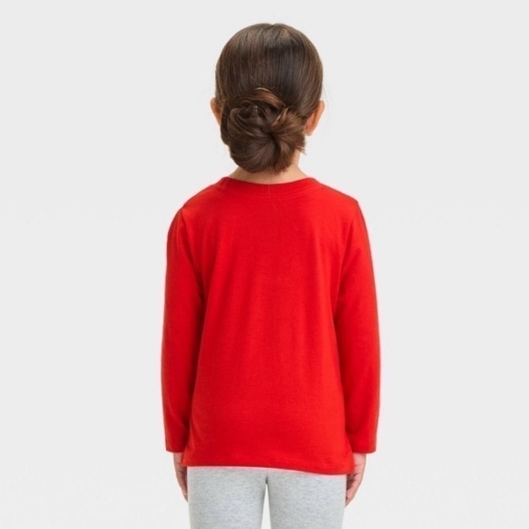 NWT. CAT & JACK Toddler Very Merry Long Sleeve Shirt - Picture 3 of 6